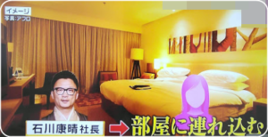 石川康晴変態。気持ち悪い。キモイ。ヤバい。おかしい。